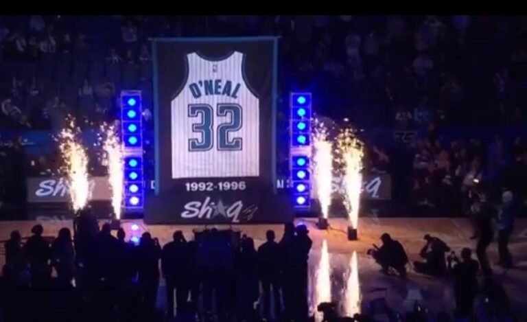 Orlando Magic to Retire Shaquille O’Neal’s No. 32 jersey