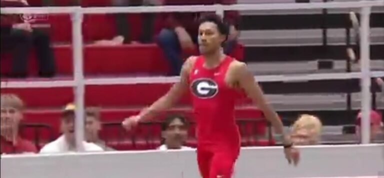 19-Year-Old UGA Sophomore Sets 400m Indoor World Record