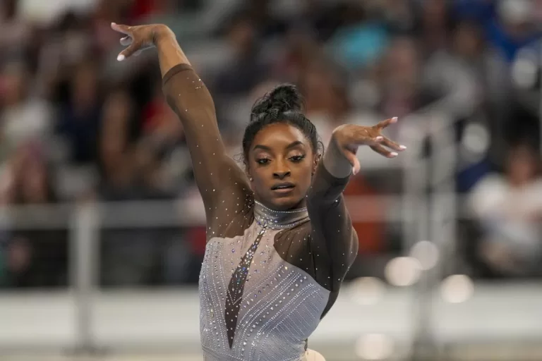 Simone Biles Wins Ninth US Gymnastics Title to Make History