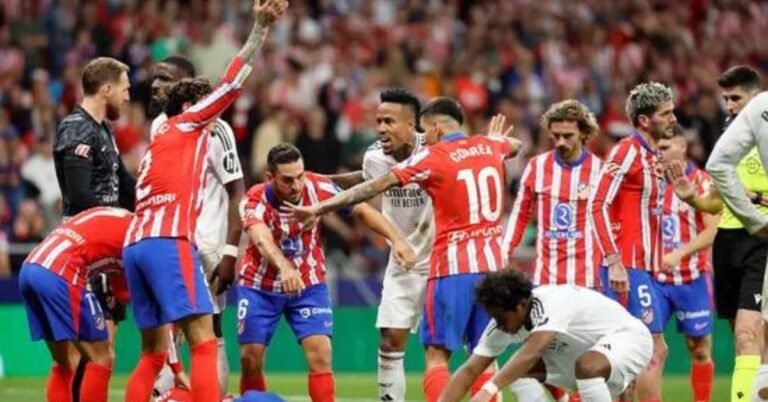 Real Madrid Held by Atletico In Feisty Derby Clash