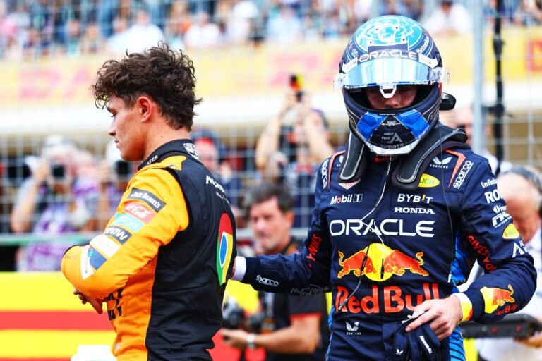 Lando Norris Receives Boost as Max Verstappen Sees Lead Reduced After Sao Paulo Sprint Penalty