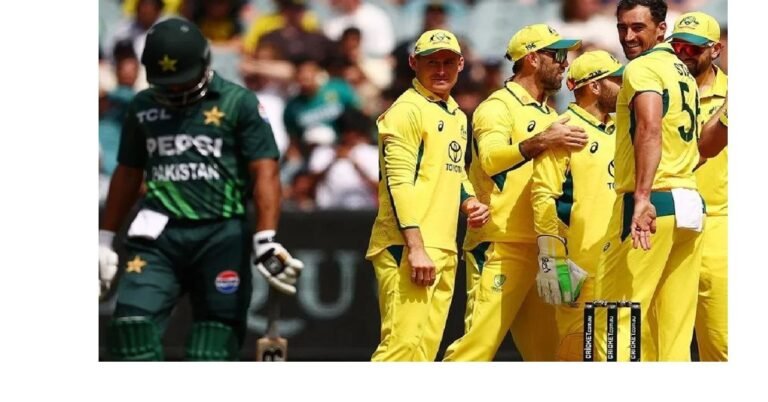 Pakistan’s Fiery Bowling Falls Short of Defending 203 Against Australia in First ODI