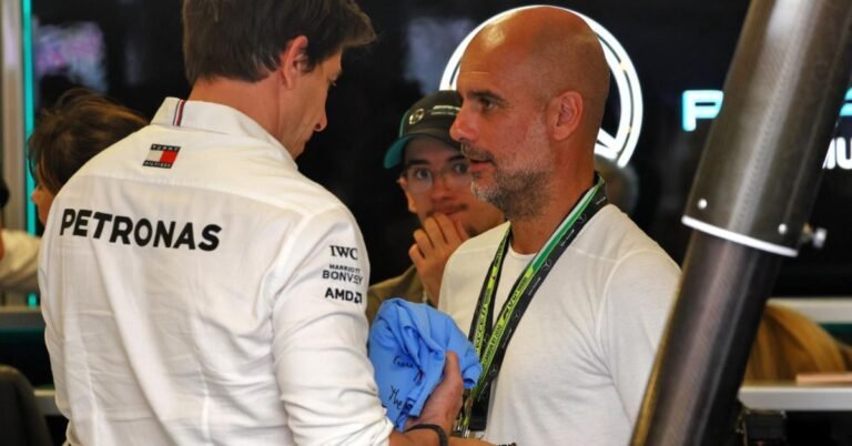 Toto Wolff Reveals How Pep Guardiola’s Advice Convinced Him to Let Lewis Hamilton Leave 