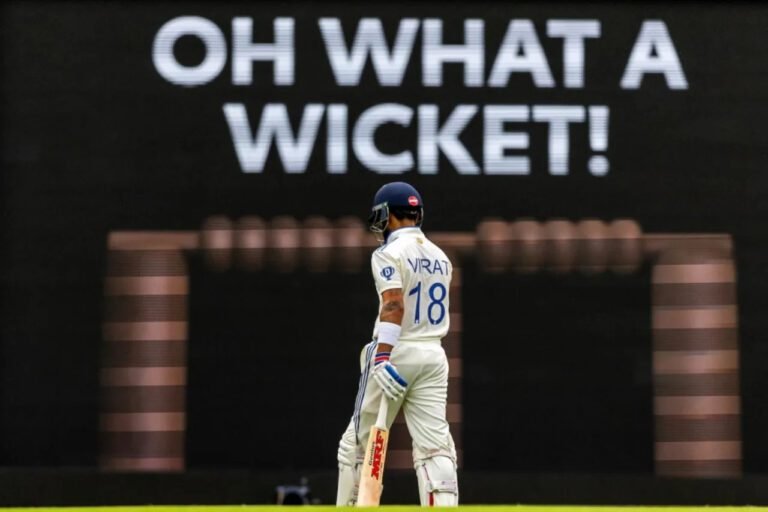 India Struggle on Third Day of Gabba Test as Virat Kohli Fails to Impress