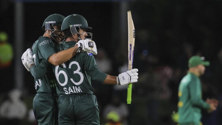 Saim Ayub 100 and All Round Salman Agha Put Pakistan Ahead in ODI Series vs South Africa