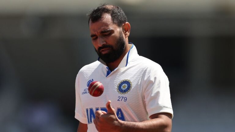 Mohammad Shami’s Participation in the BGT Uncertain, After Rohit Sharma’s Swollen Knee Revelation